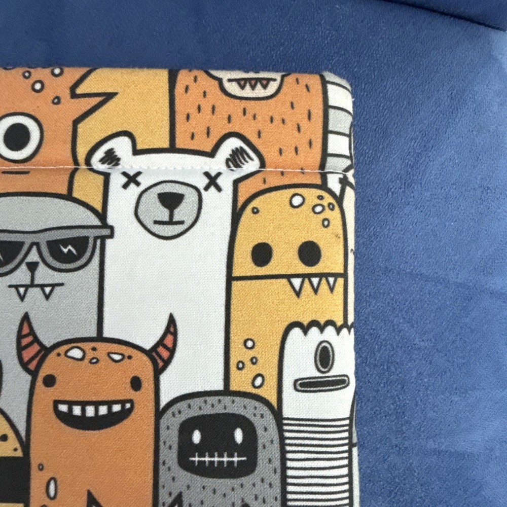 Monsters & Friends Fabric Book Sleeve Protector Dreamy&Co