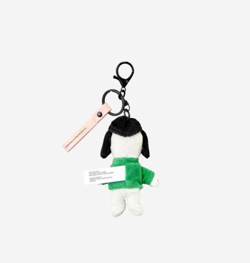 Starbucks x Peanuts Keychain White Green, (100% Authentic)