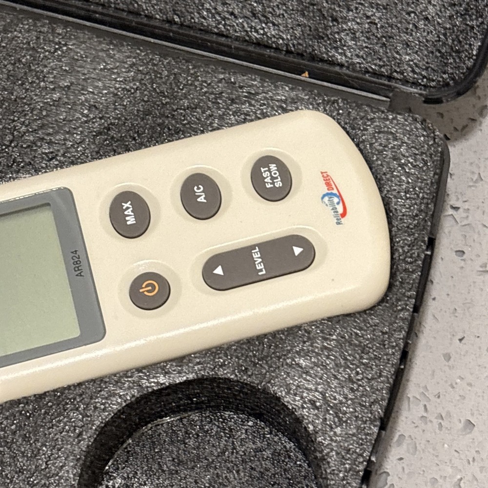 RELIABILITY DIRECT AR824 DIGITAL SOUND LEVEL METER