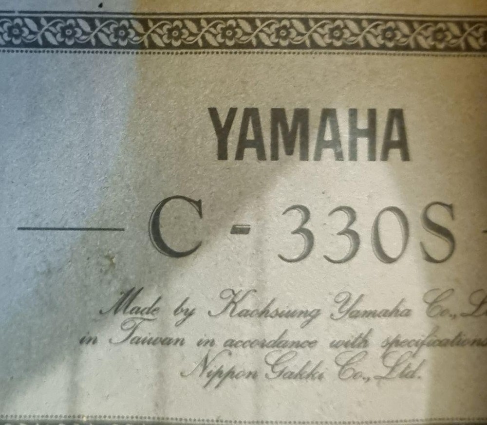 Yamaha Classical Guitar C330S USED