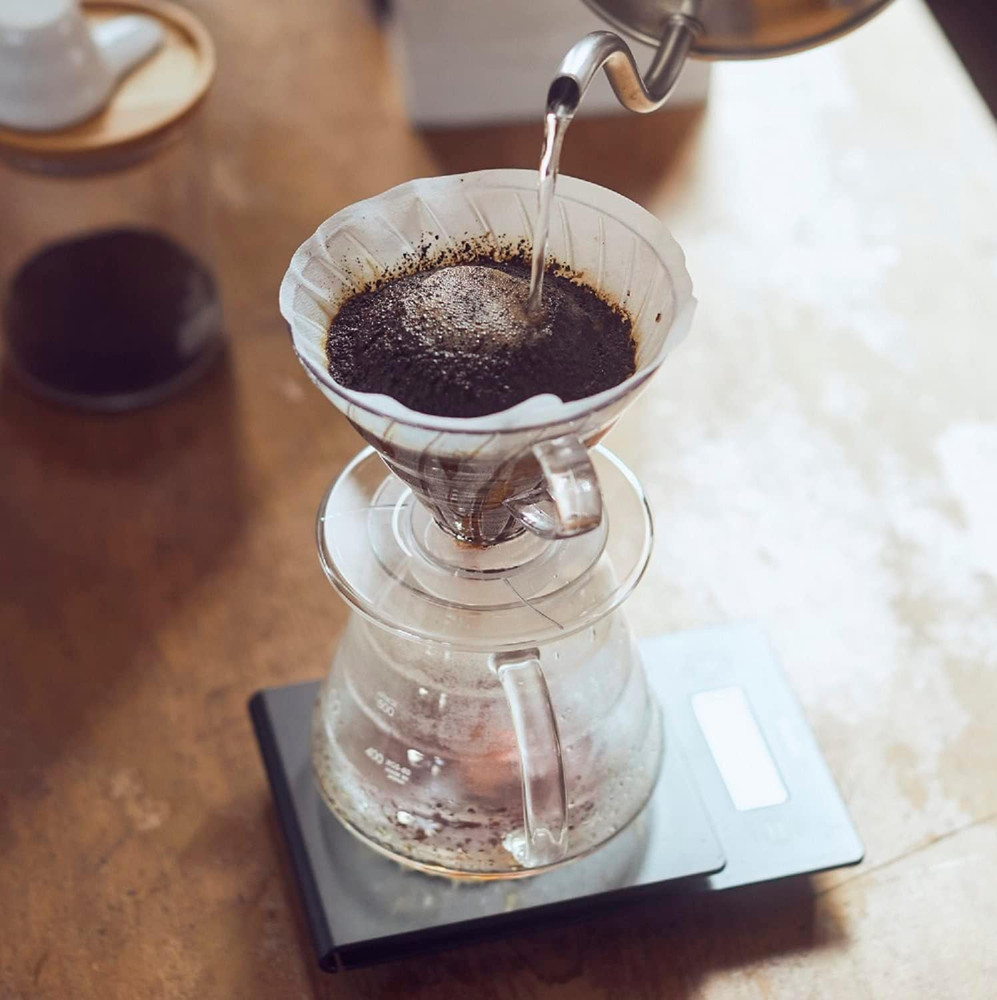 V60 Plastic Coffee Dripper, 02, Clear