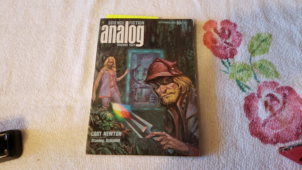 ANALOG - SCIENCE FICTION - SCIENCE FACT -  SEPTEMBER 1970    *SIGNED*  -RH-