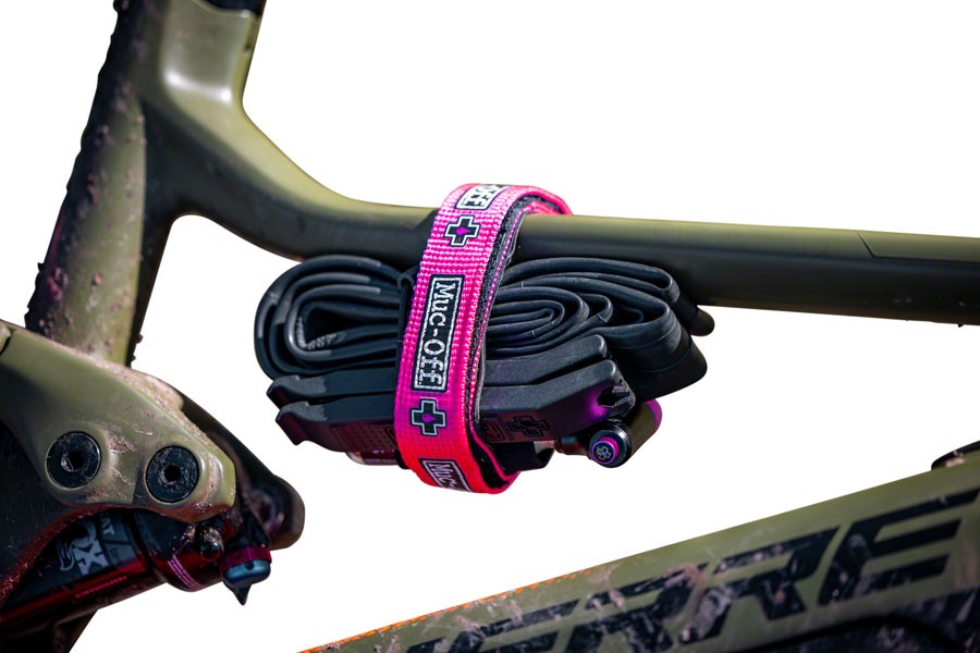 Utility Frame Strap - Muc-Off Utility Frame Strap - Pink - Tool Wrap