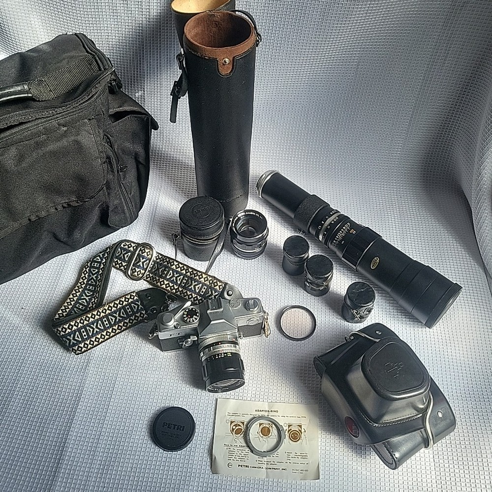 Petrie FT 35mm Camera Bundle With Original Accessories