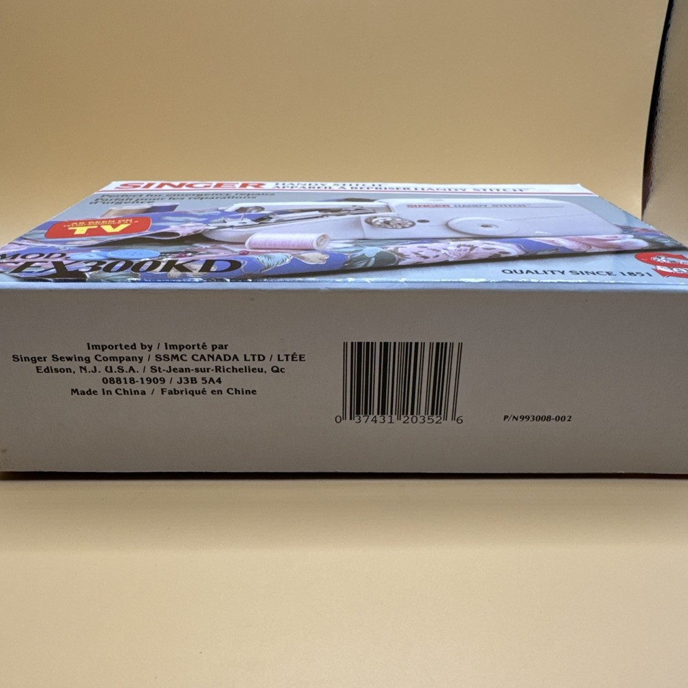 Singer Handy Stitch Sewing Machine Model CEX300KE Portable