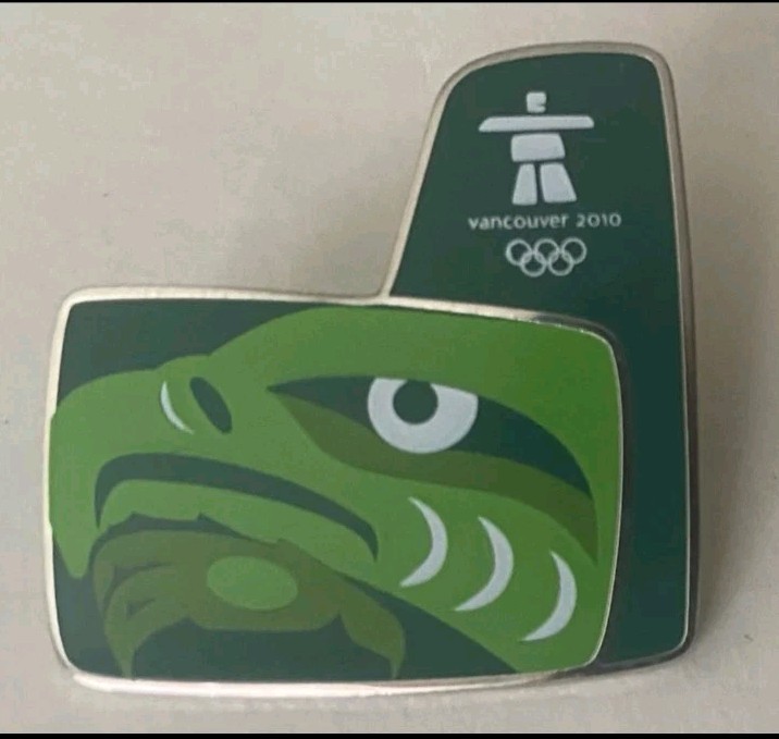 Eagle Authentic 2010 Vancouver Olympic Pin