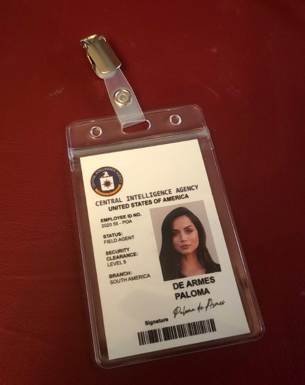 PROP - James Bond - PALOMA ID BADGE