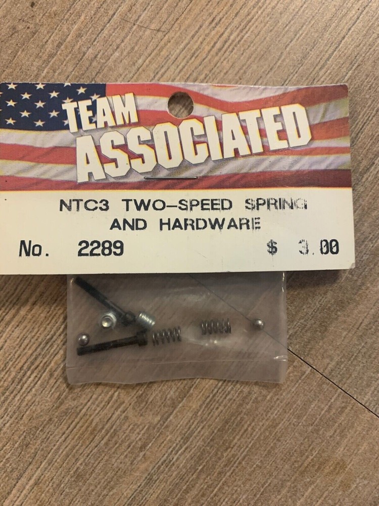 Team Associated 2289 NTC3 Two-speed Spring and Hardware