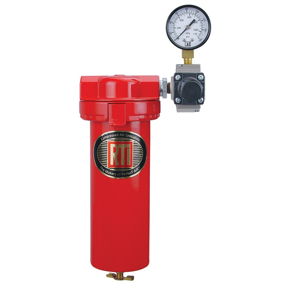RTI Stealth 60 CFM Filter/Regulator, Made in USA #3411-60