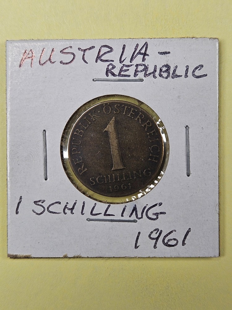 COINS - AUSTRIA - 1 SCHILLING 1961