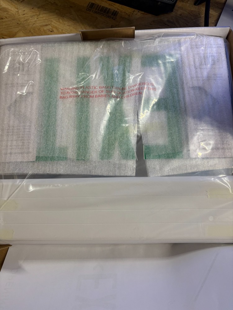 LITHONIA EDGE-LIT LED EXIT SIGN # EDG W 2 GMR EL M6