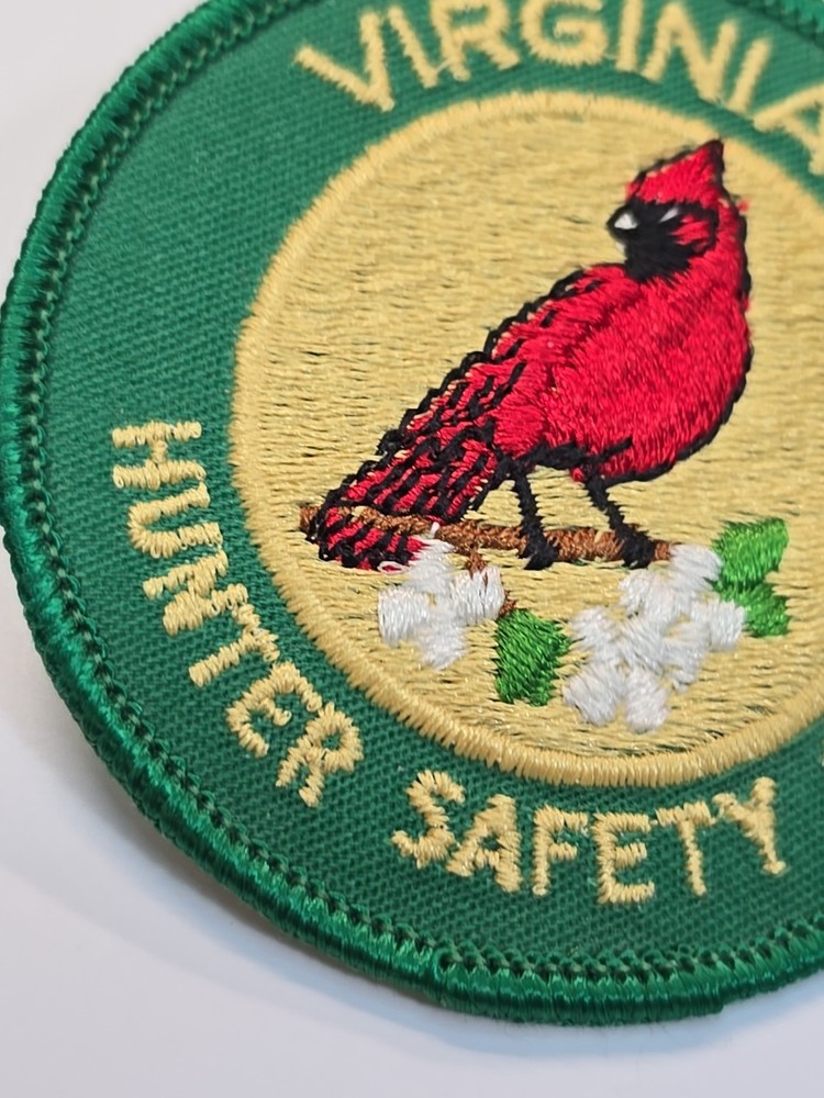 Virginia Hunter Safety Course Patch Cardinal #1