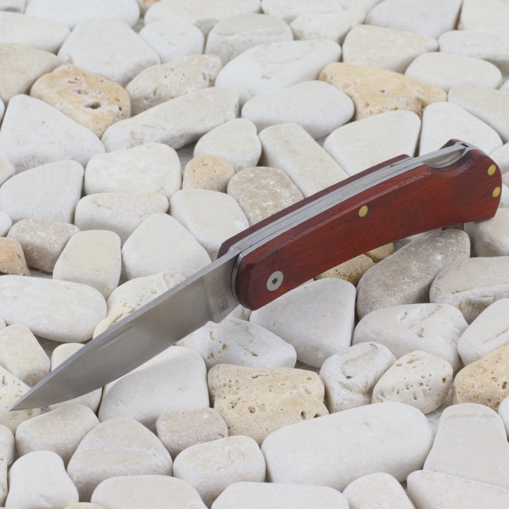 Marbles Wood Lockback Folding Pocket Knife MR470