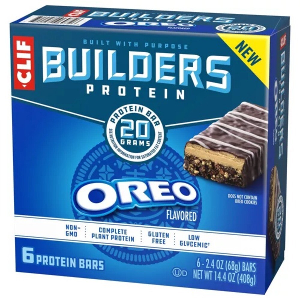 CLIF Builder's Oreo Protein Bars - 6ct