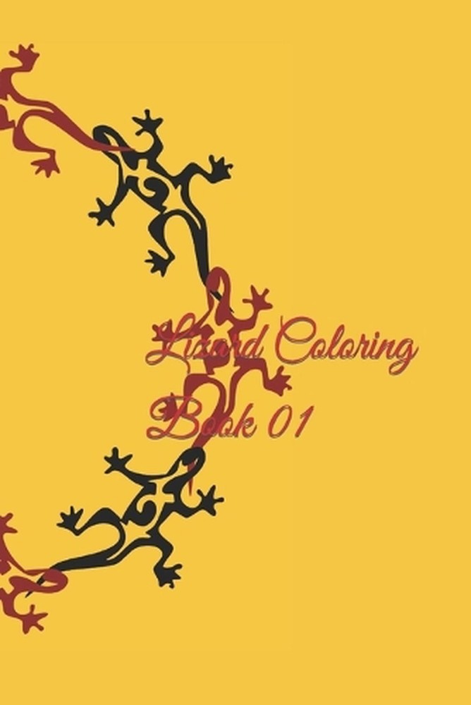 Lizard Coloring Book 01