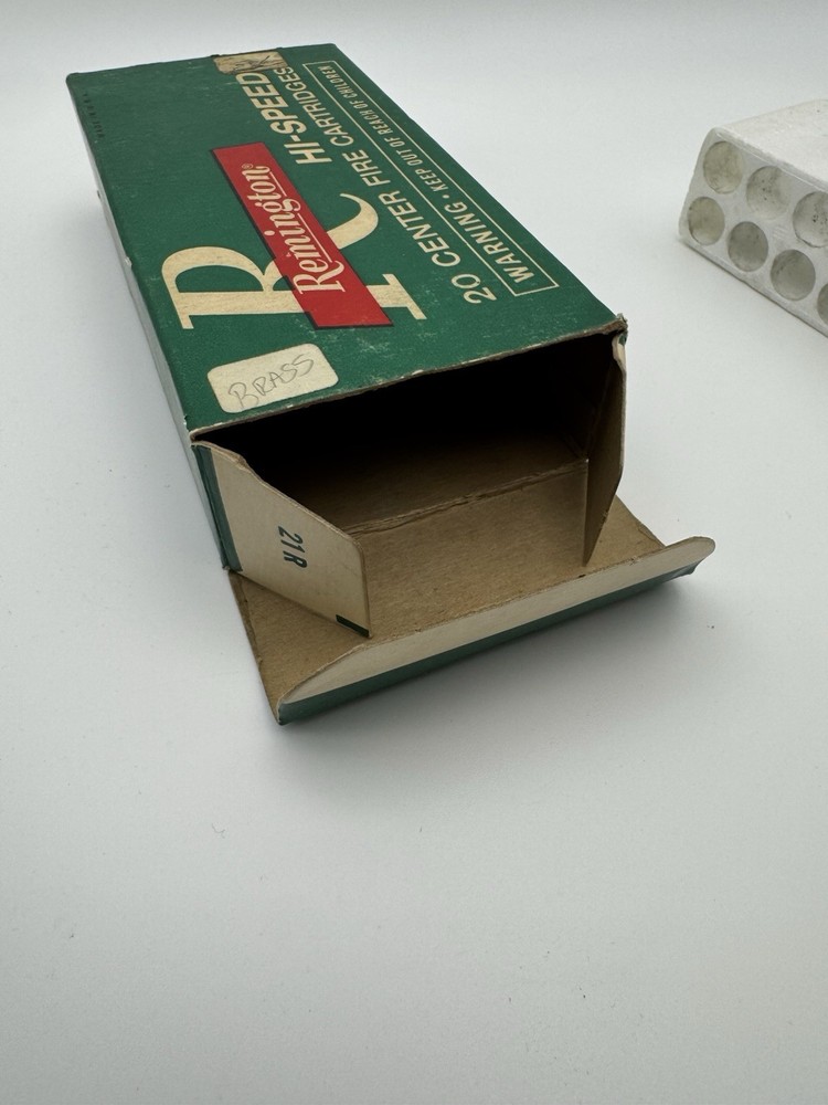 Vintage Remington Ammo Box 348 Win ORIGINAL EMPTY BOX UNCOMMON!!! #3