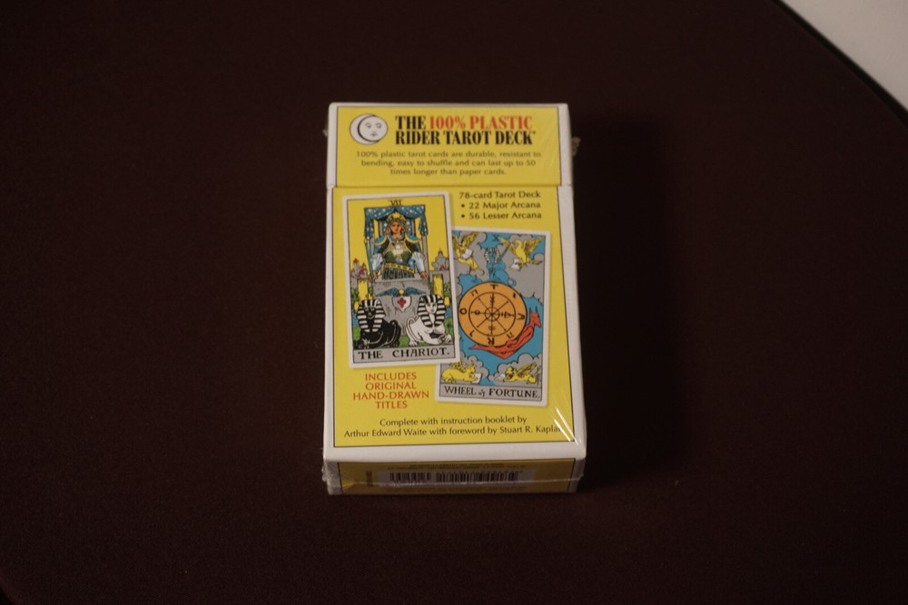 The 100% Plastic Rider Tarot Card Deck