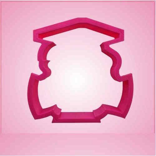 Pink Gloria Grad Girl Cookie Cutter