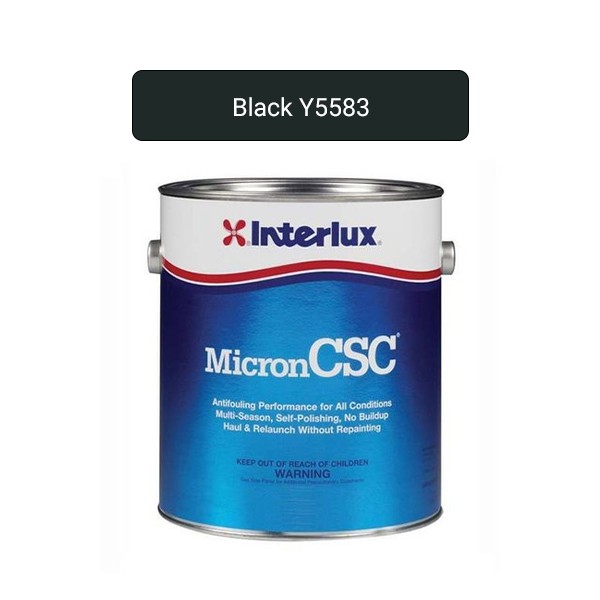 Interlux  Micron CSC Antifouling Bottom Paint Black 1 Quart 5583Q