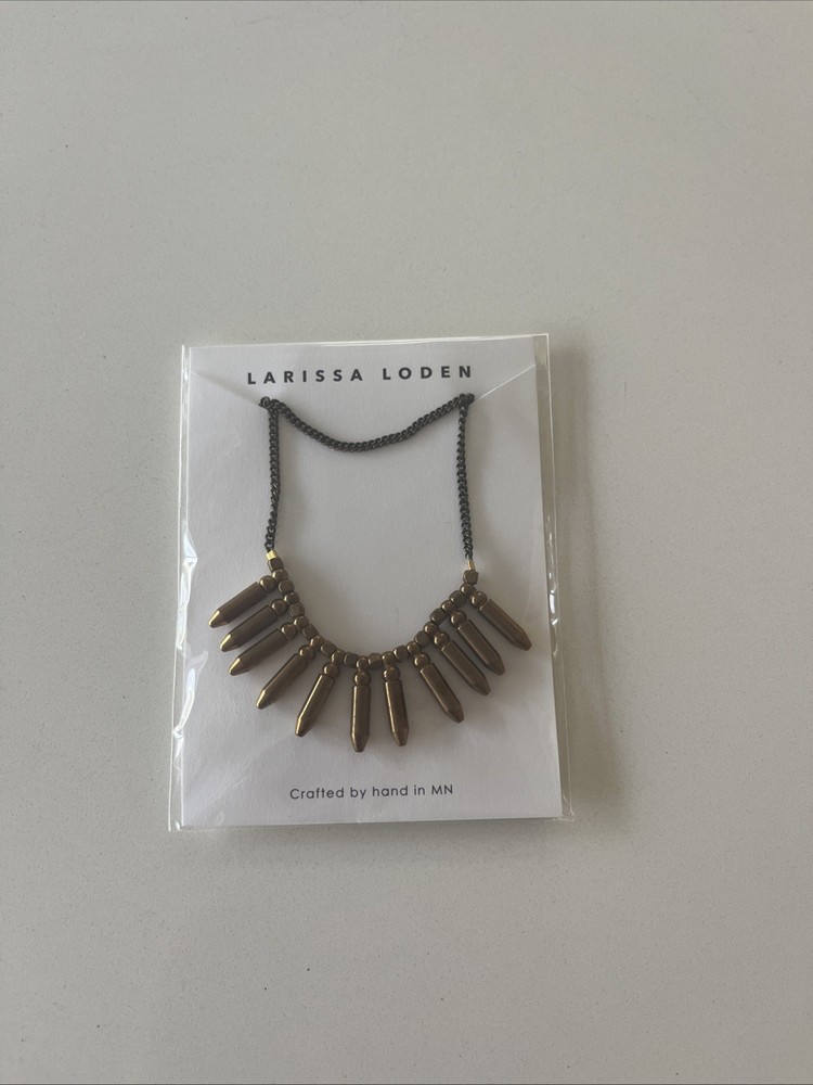 Larissa Loden Handcrafted Decorative Necklace