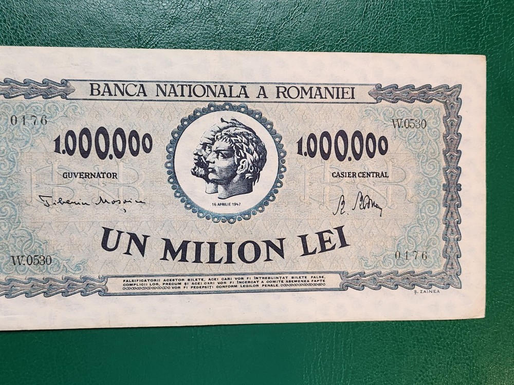 ROMANIA - 1000000 LEI 1947 - XF+ BANKNOTES1