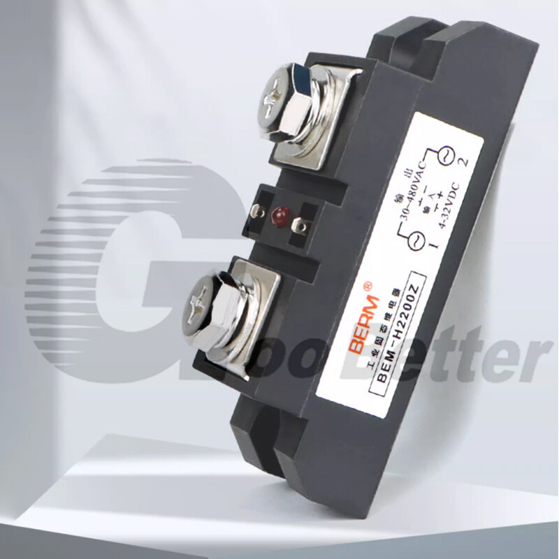 Industrial Solid State Relays Module DC- AC 4-32VDC to 30-480VAC 60 80 100A-500A