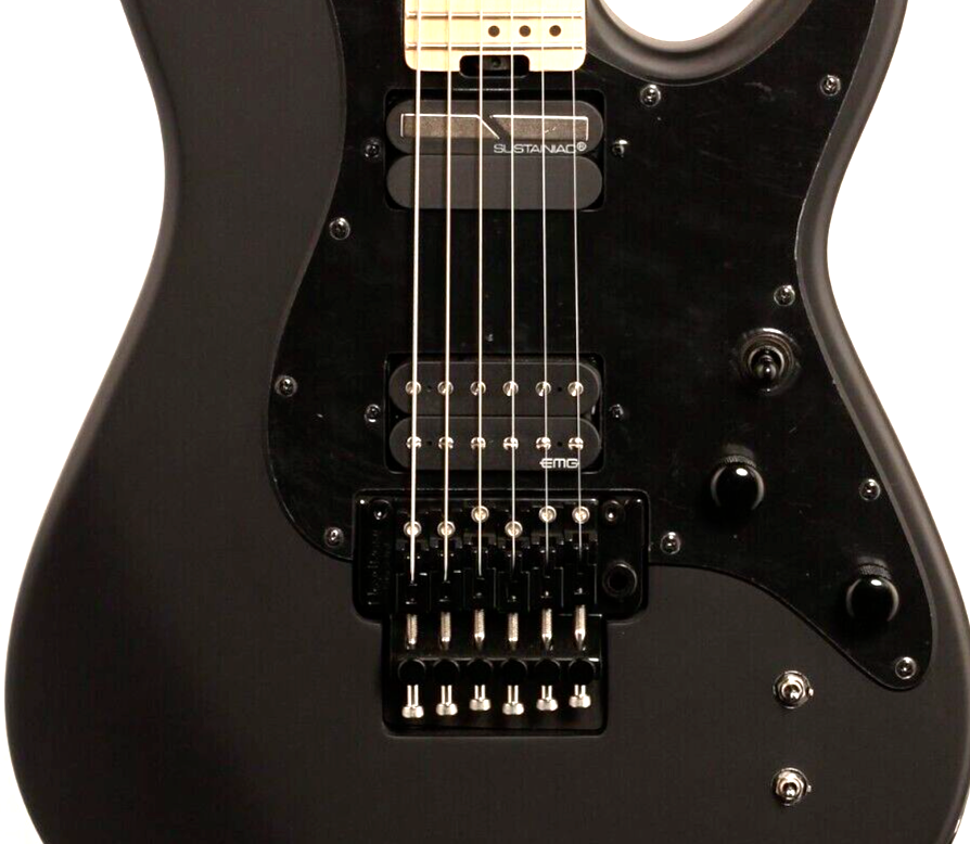 SUSTAINIAC HUMBUCKER SIZE DRIVER BLACK