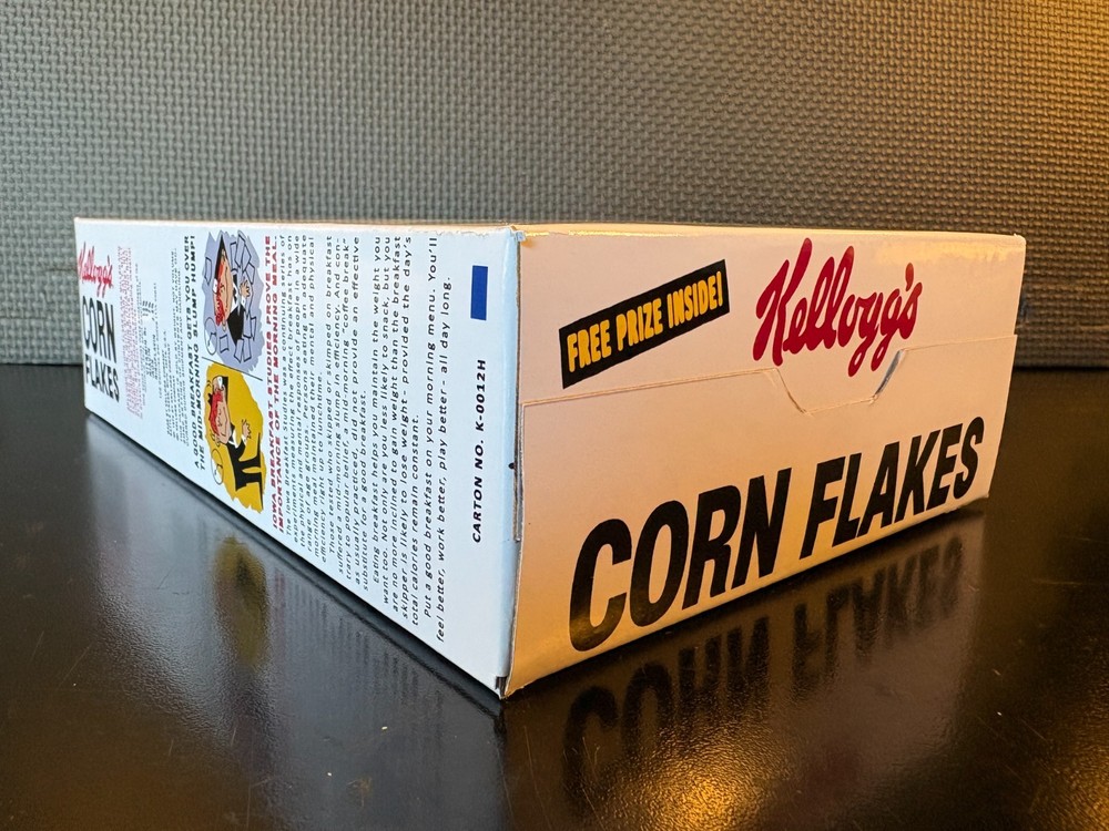 1971 Kellogg's Corn Flakes - Empty custom design display box