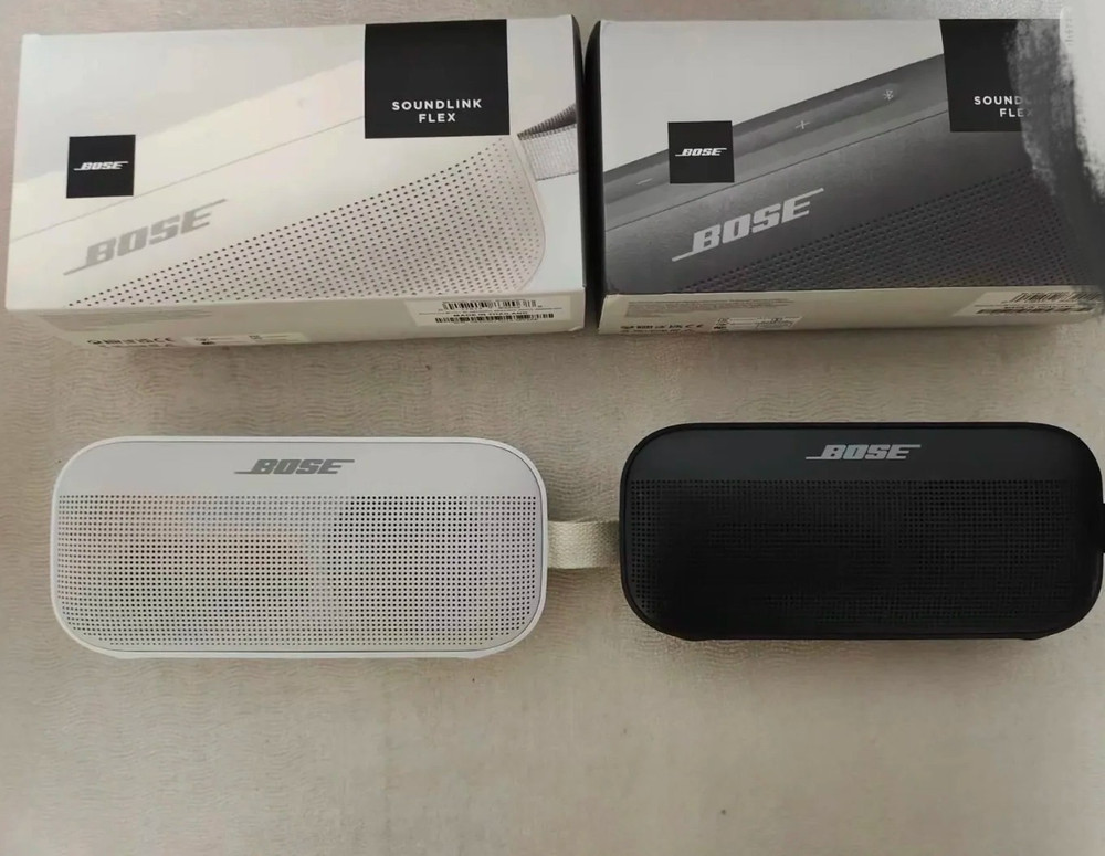 BOSE SoundLink Flex Portable Bluetooth Waterproof Dustproof Speaker-white