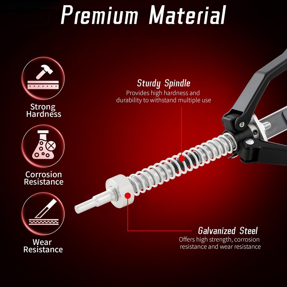 WAYCOJOY Cylinder Hone Tool, Adjustable Engine Honing Tool 3pc 4"