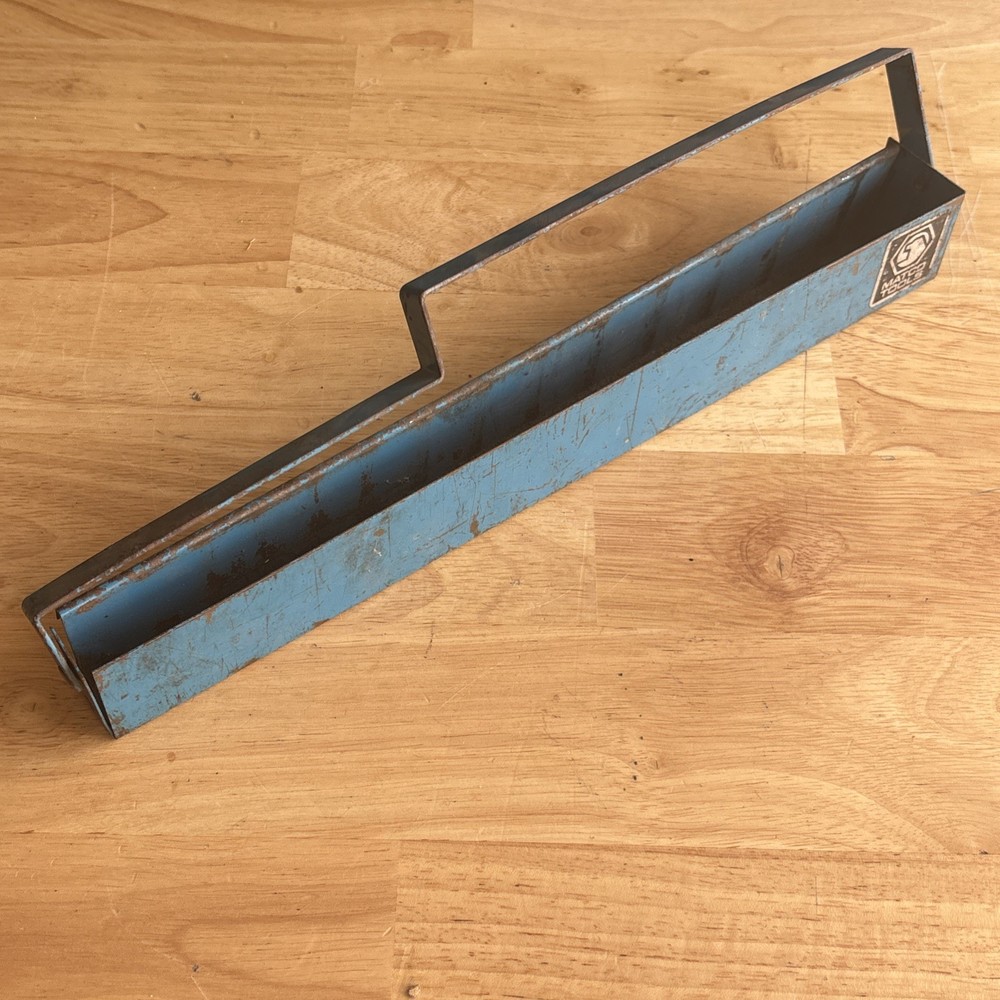 Matco Tools 12.5" Long Deep Socket Tray Holder Organizer Blue Vintage