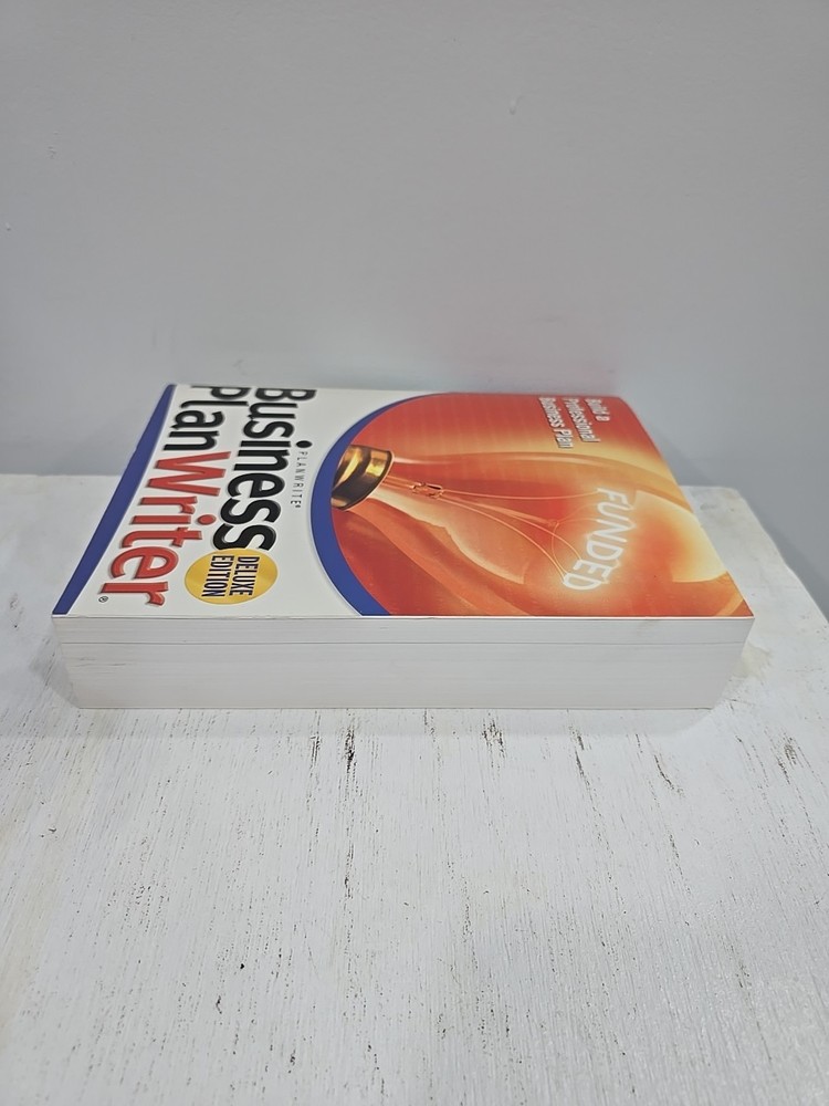 Planwright Business Plan Writer Software Deluxe Edition