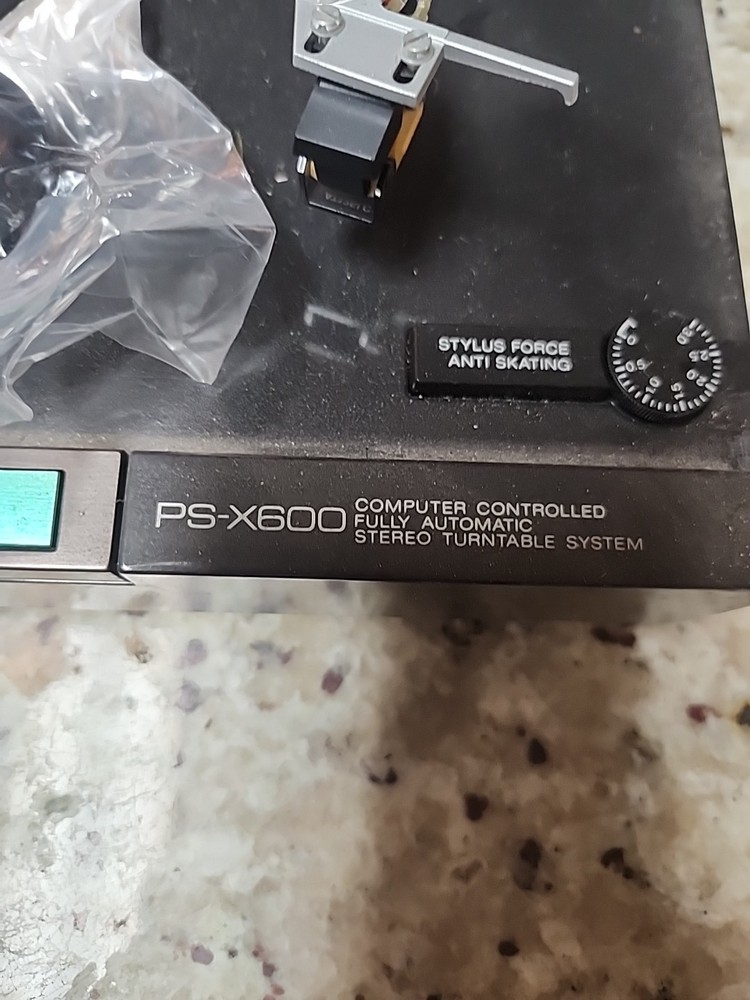 Sony PS-X600 Turntable – For Parts, UnTested