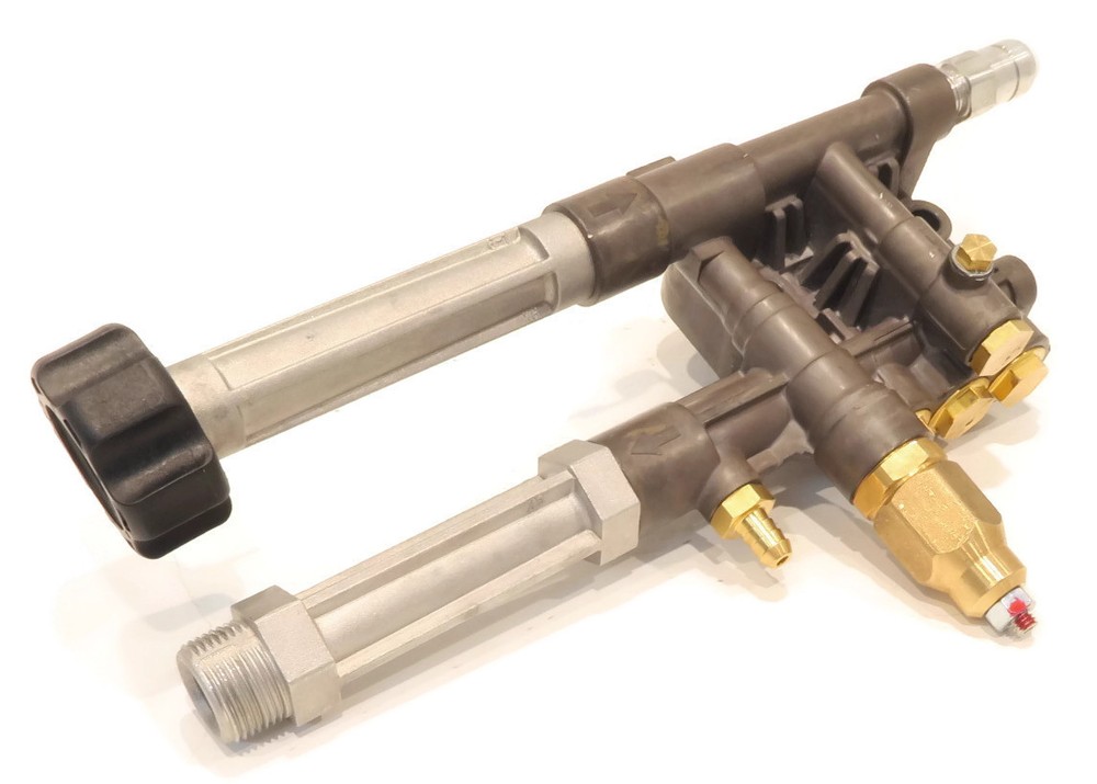 Complete Pump Head with Unloader for many Powerboss Washer Sprayers SRMW2.4G28