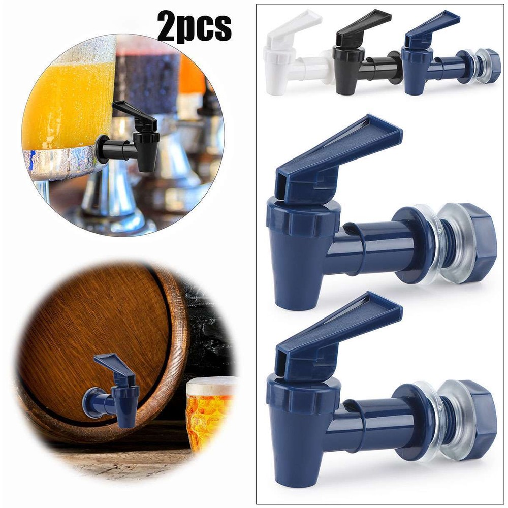 2X Replacement Beverage Dispenser Spigot Faucet Jug Jar Bucket Bottle Tap Valve