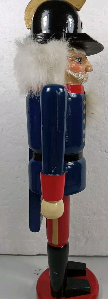 Wooden Nutcracker Blue Soldier Christmas Nutcracker 15"