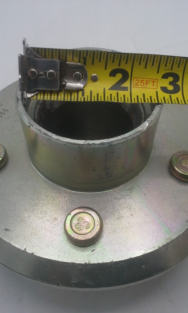 5 x 4.5 UFP L68149 1-3/8" Straight Spindle Hub Axle Ranger Boat Trailer+Bearings