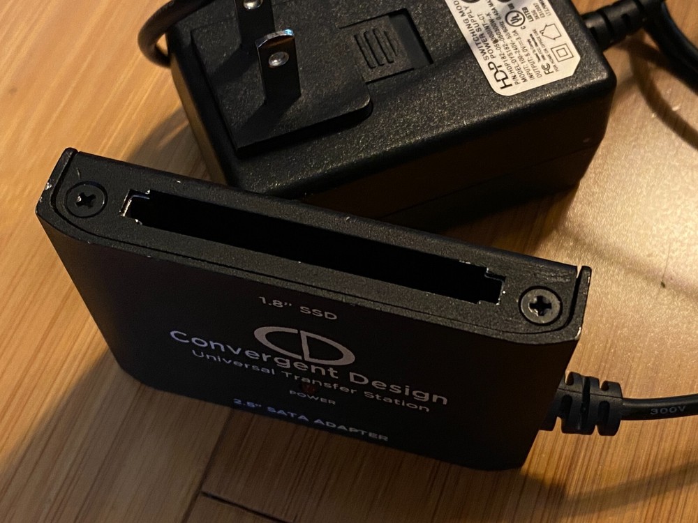 Convergent Design SSD USB Reader Transfer Station 4 Gemini 4:4:4 Video Recorder