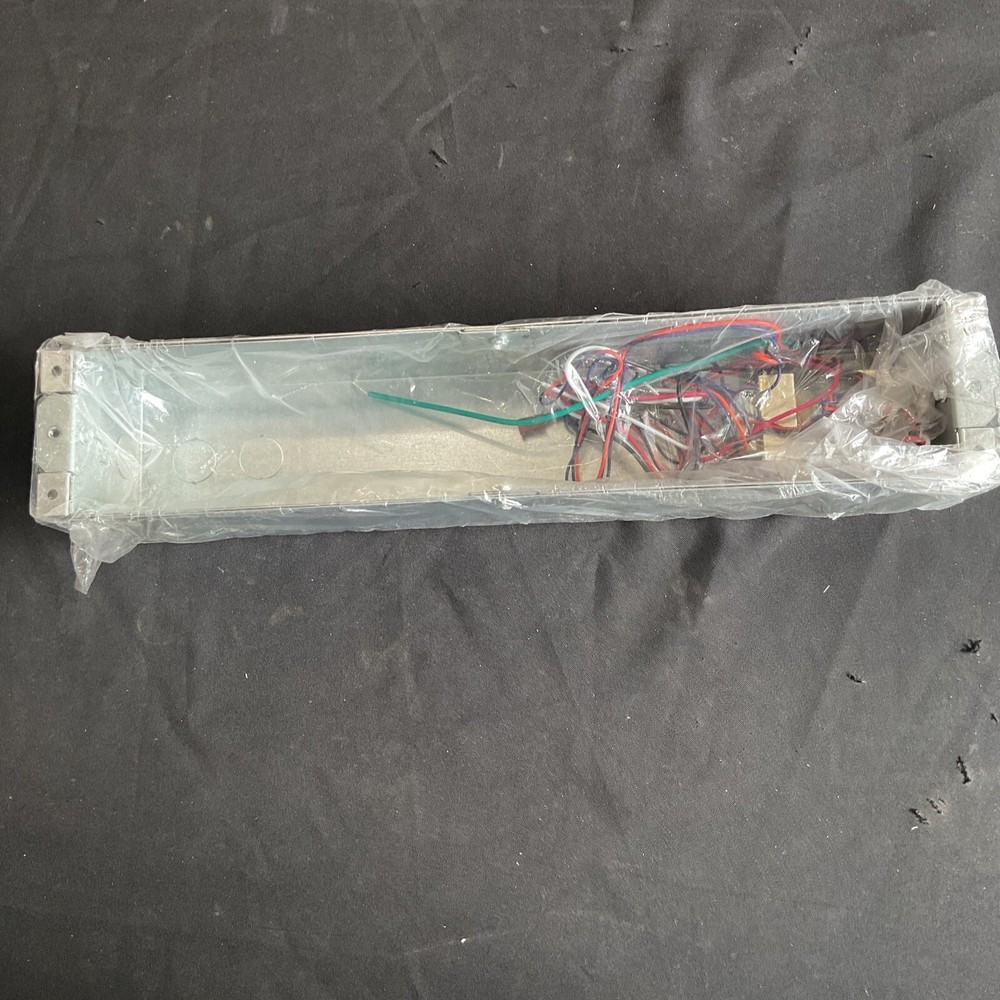 Dual Lite LED Emergency Exit Double Face Sign White LECSRDNA-2C A2