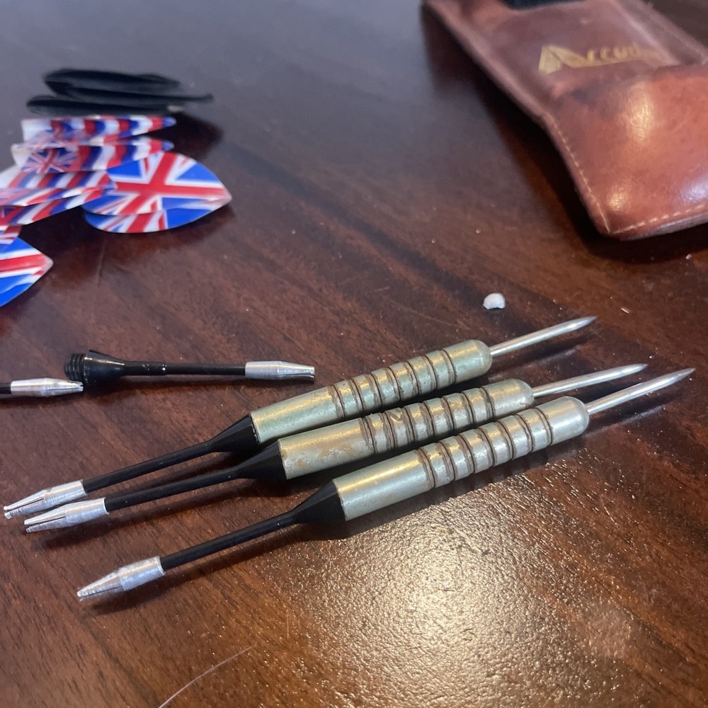 Vintage Accudart Case with Darts