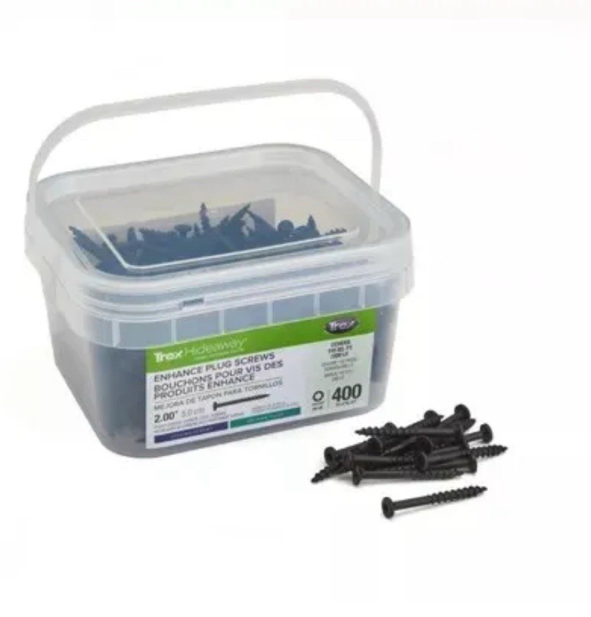 Trex Enhance Decking Plug Screws 400ct