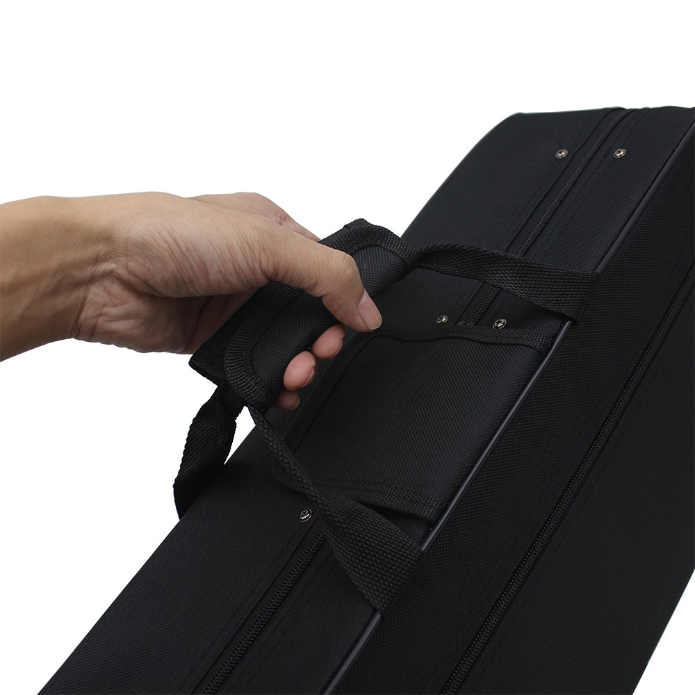 Small Sized Oxford Cloth Box with Straps for Instruments Black