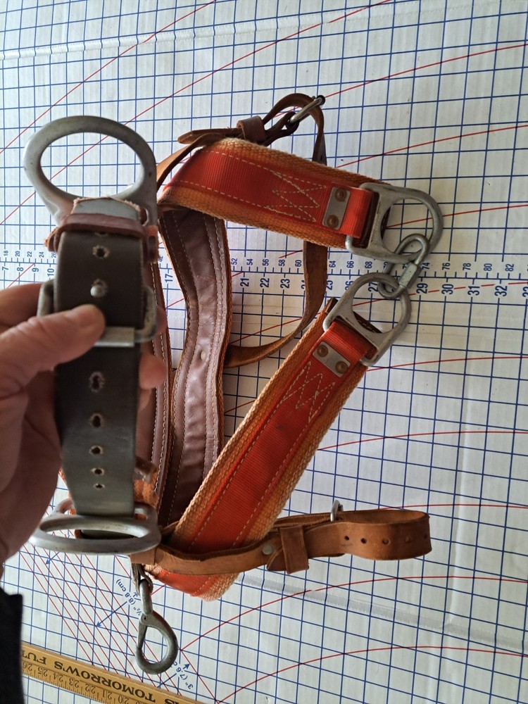 Bashlin Lineman Arborist Tree Saddle Belt #669