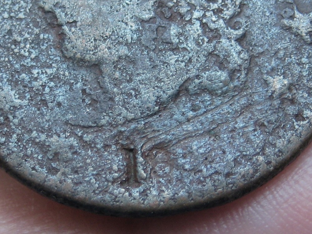 1816-1835 Matron Head Large Cent Penny- Mature Head