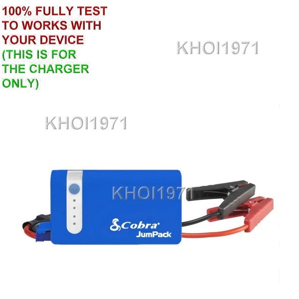 WALL Charger AC adapter for Cobra CPP 7500 CPP7500 JumPack Portable Jump starter