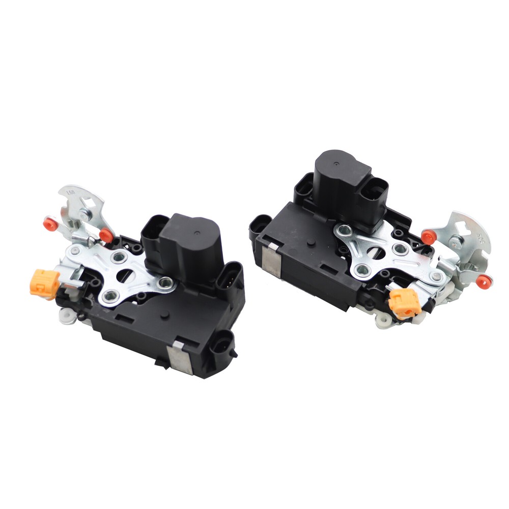 2PCS Front Right/Left Door Lock Actuator Integrated Latch Assembly For Cadillac