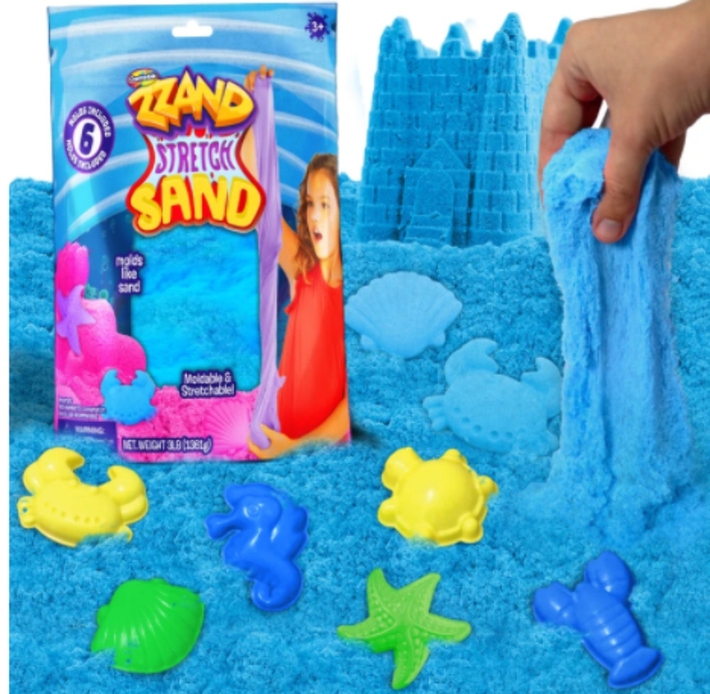 Zzand Stretch Sand Stretchy Sand Kit - Blue
