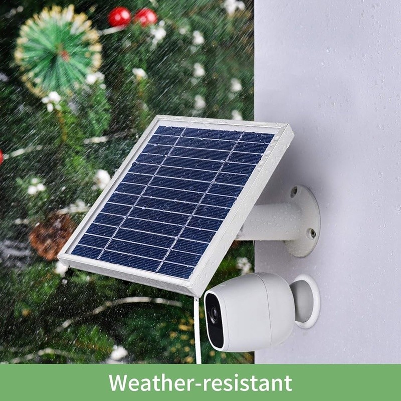 Solar Panel Charger Arlo Pro Pro2 Waterproof Adjustable 2600mAh Battery New