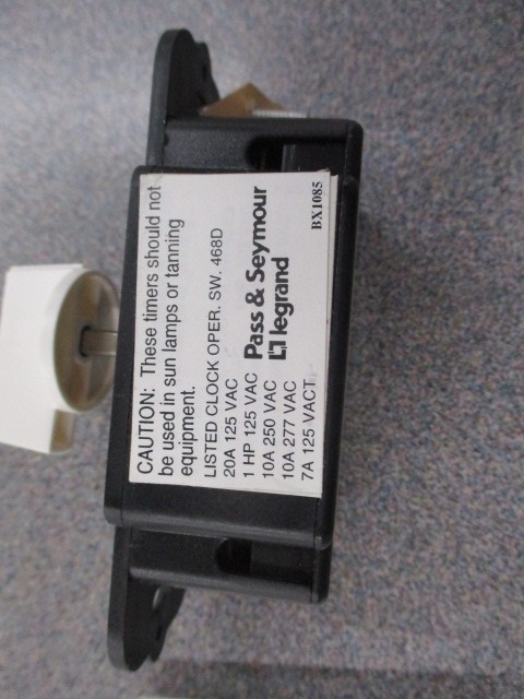 Pass & Seymour Timer Switch 97015-W