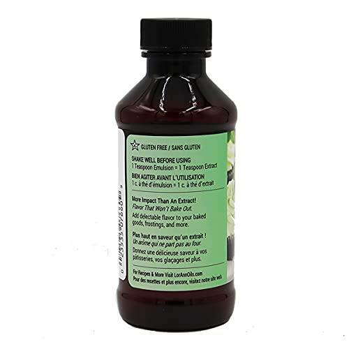 LorAnn Peppermint Bakery Emulsion, 4 ounce bottle